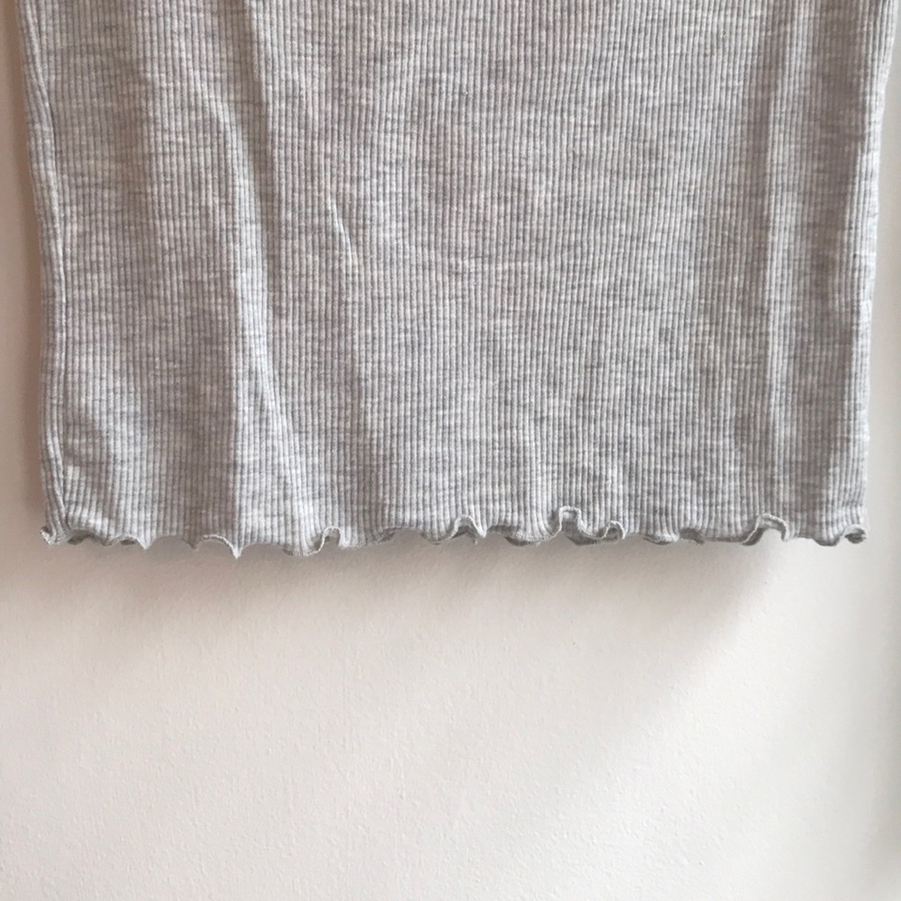 Brandy Melville Off-the-Shoulder Long Sleeve - Picture 3 of 4